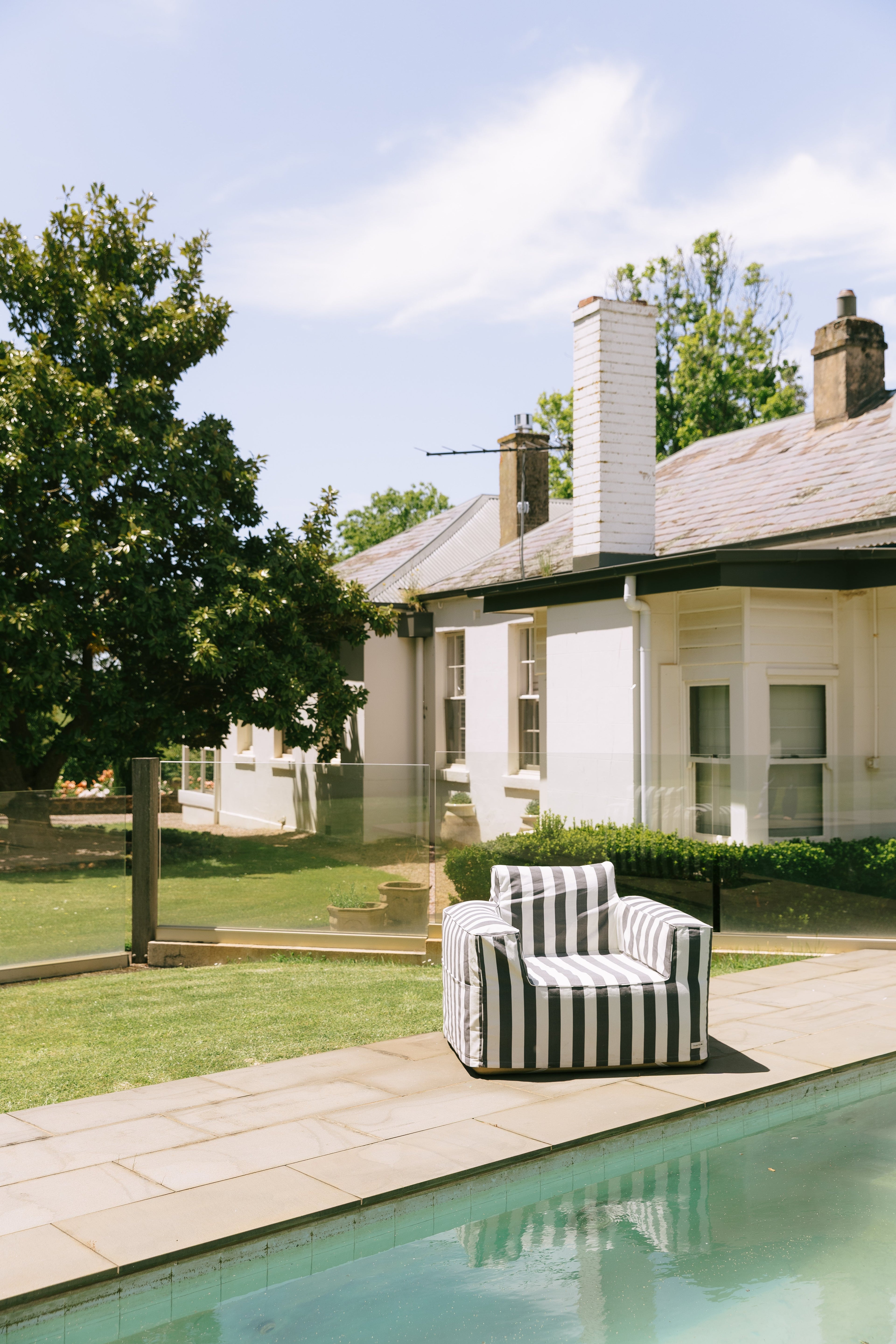 Clouded Couch styled for entertaining