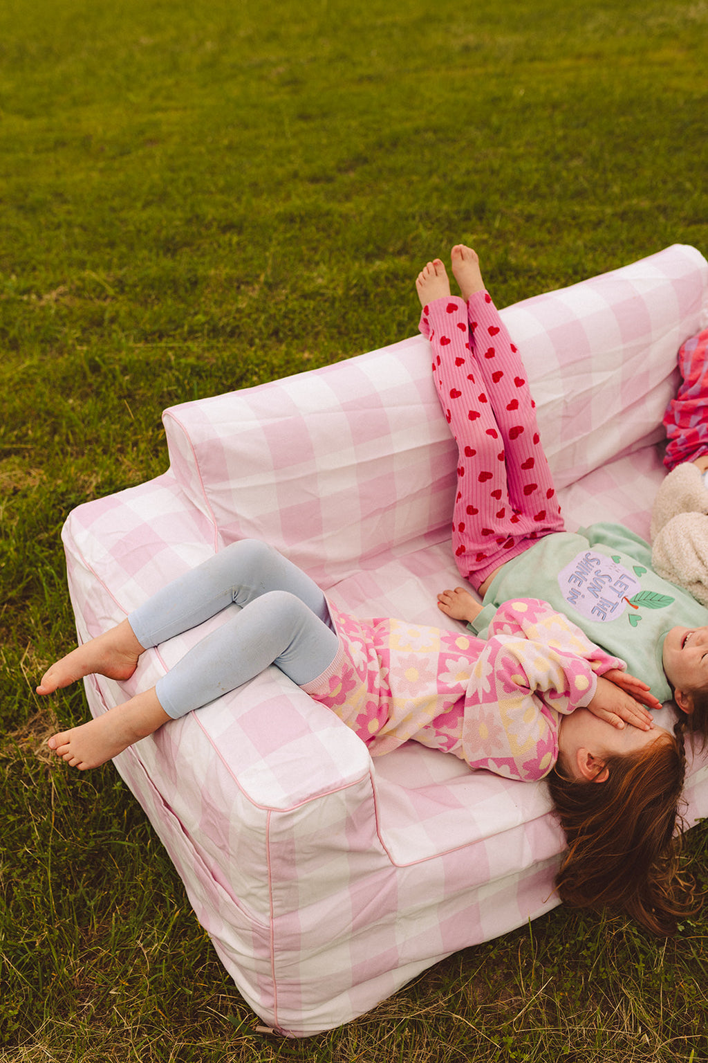 COVER ONLY Clouded Couch Double - Posie
