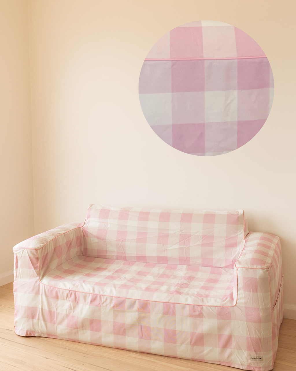 COVER ONLY Clouded Couch Double - Posie