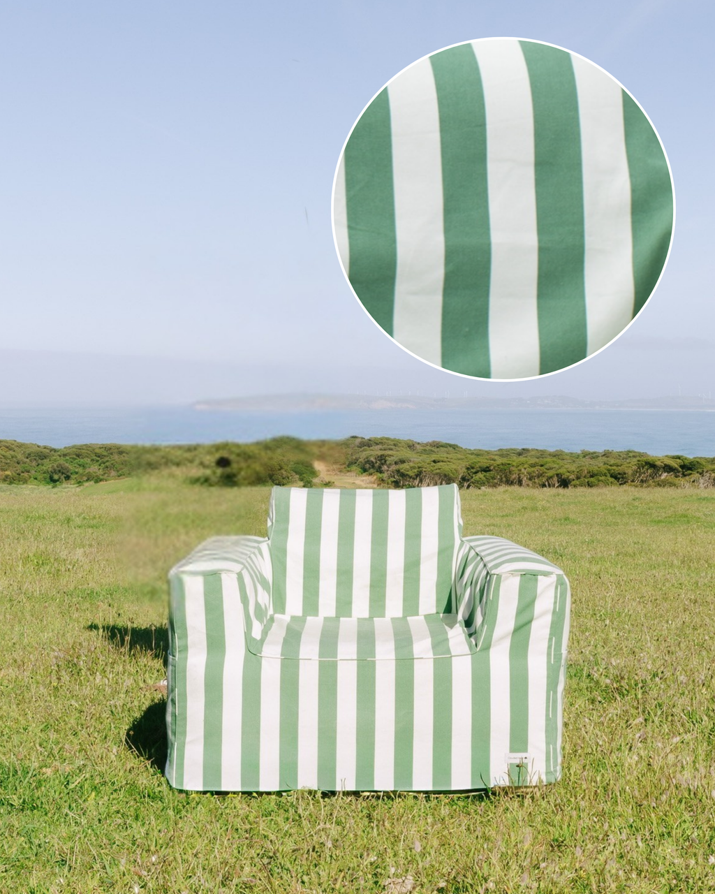 The Clouded Couch Single - Outback Olive