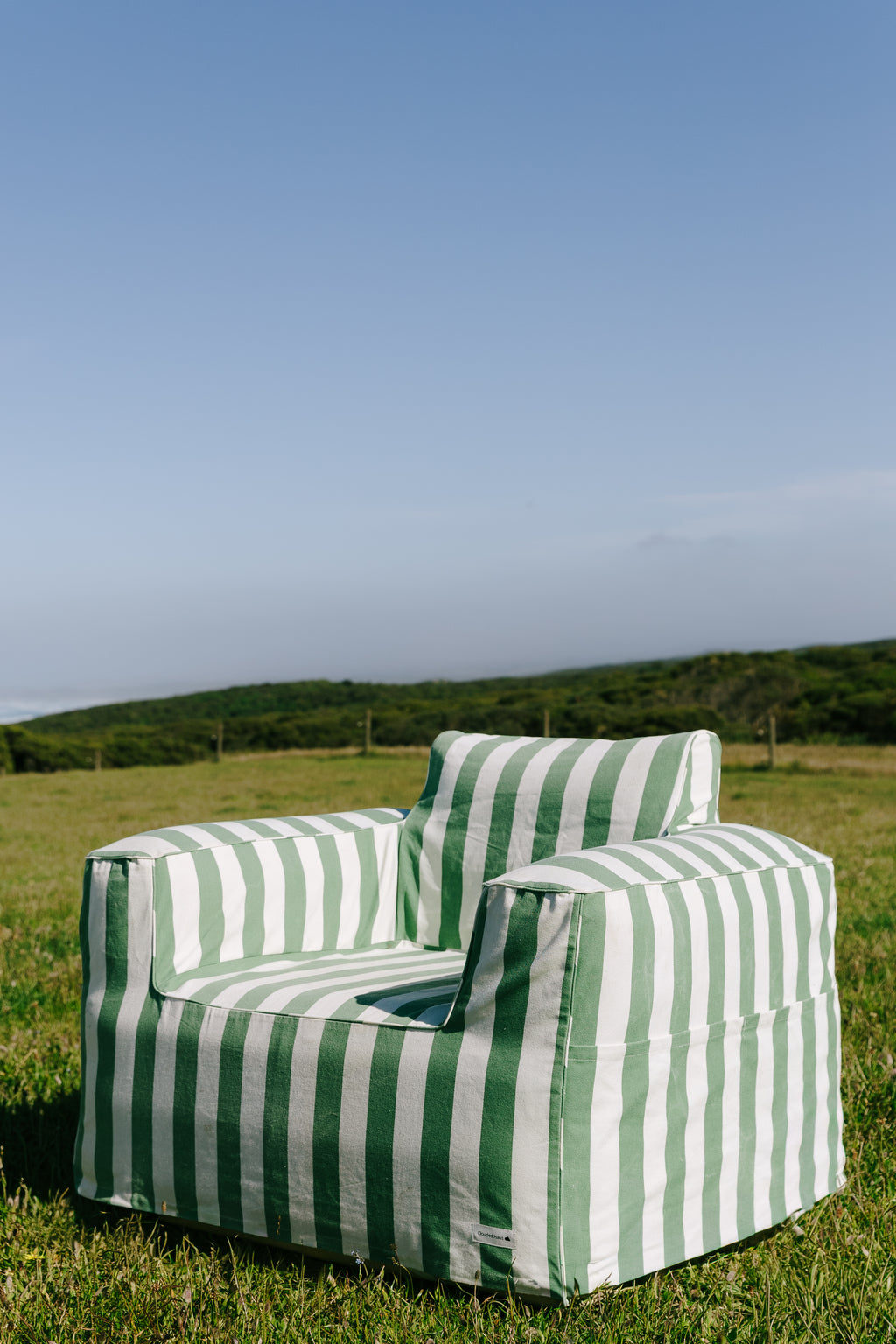 The Clouded Couch Single - Outback Olive