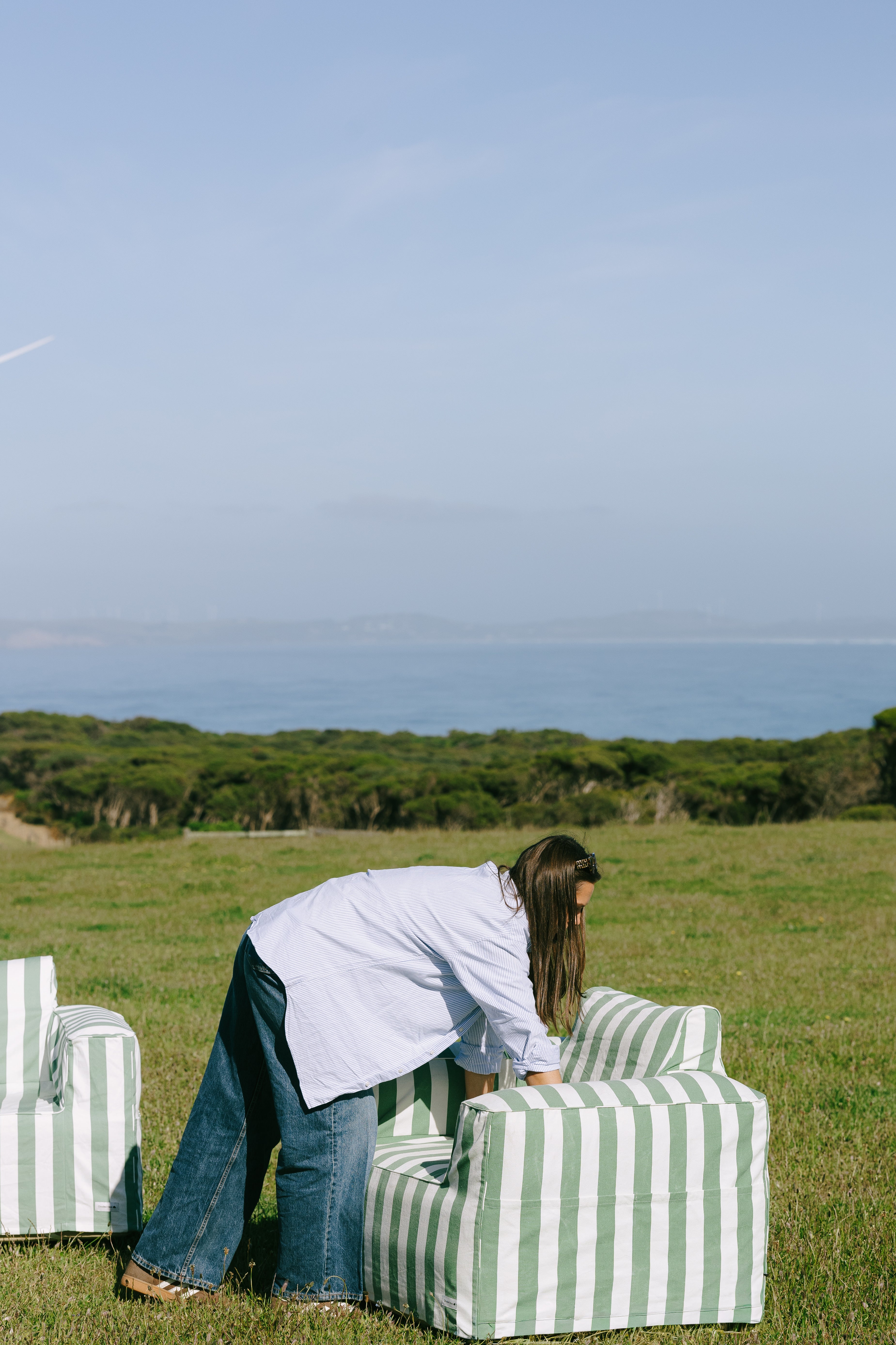 The Clouded Couch Double - Outback Olive